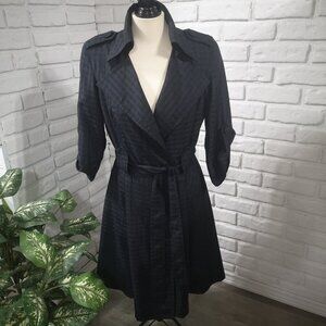 Lapis Ladies Black Size Medium Lightweight Coat - Dress